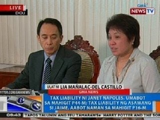 NTG: Tax liability ni Janet Lim-Napoles, umabot sa mahigit P44-M