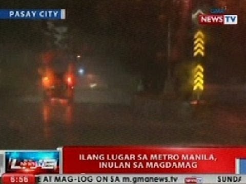 NTVL: Ilang lugar sa Metro Manila, inulan sa magdamag