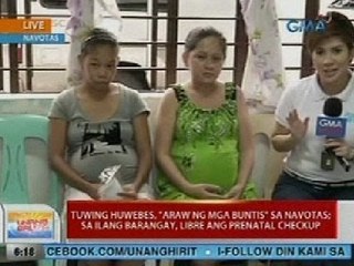 Descargar video: UB: Tuwing Huwebes, 'araw ng mga buntis' sa Navotas; sa ilang barangay, libre ang prenatal checkup