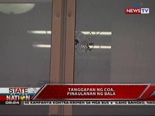 SONA: Tanggapan ng COA, pinaulanan ng bala