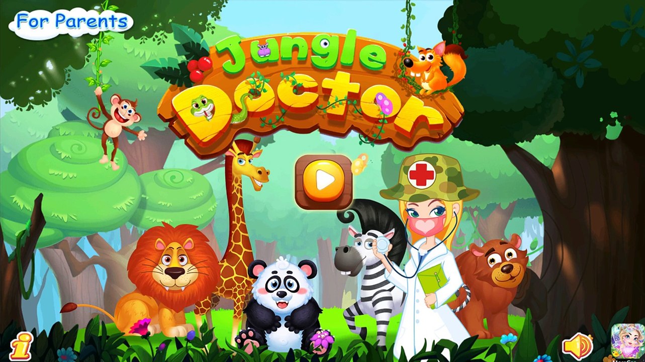 Care For Animals   Baby Play & Learn To Treat Animals Jungle Doctor   Learn Doctor Game For Kids