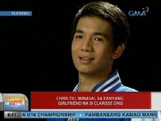 UB: Chris Tiu, ikinasal sa kanyang girlfriend na si Clarisse Ong