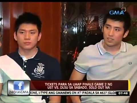 24 Oras: Tickets para sa UAAP Finals Game 2 ng UST vs. DLSU sa Sabado, sold out na