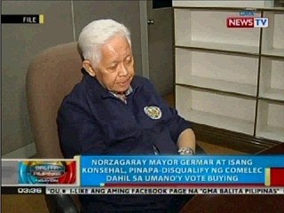 BP: Norzagaray Mayor Germar, pinapa-disqualify ng COMELEC dahil sa umano'y vote buying
