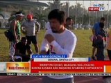 Manny Pacquiao, maagang nag-jogging kanina kasama ang magiging sparring partner niya