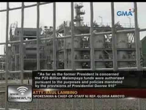 24 Oras: Kampo ni arroyo, iginiit na tama at legal ang paraan ng paggamit nila ng Malampaya Fund