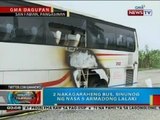 BP: 2 nakagaraheng bus sa Pangasinan, sinunog ng nasa 5 armadong lalaki