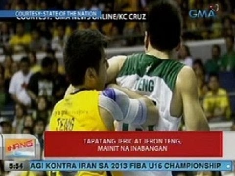 UB: Tapatang Jeric at Jeron Teng, mainit na inabangan