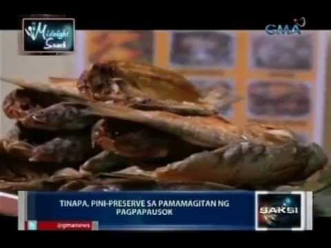 Saksi: Midnight Snack: Tinapa, pini-preserve sa pamamagitan ng pagpapausok
