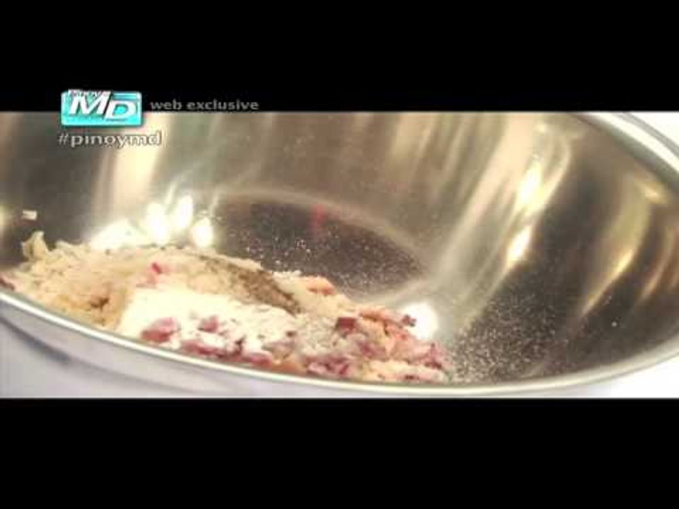 Pinoy MD Recipes: Saging Saba Burger