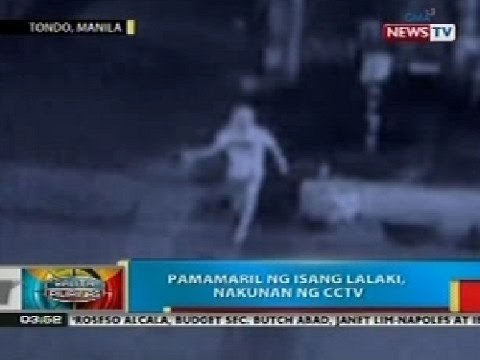 BP: Pamamaril ng isang lalaki sa Tondo, Manila, nakunan ng CCTV