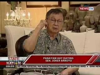 SONA: Panayam kay dating Sen. Joker Arroyo