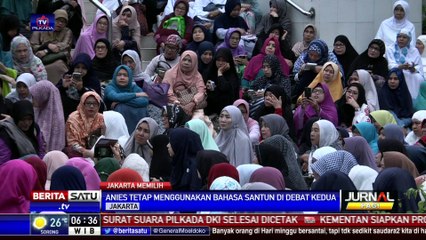 Debat Kedua, Anies Tetap Akan Gunakan Bahasa Santun