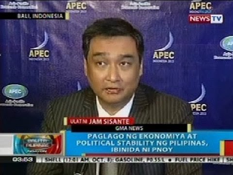 BP: Paglago ng ekonomiya at political stability ng PHL, ibinida ni PNoy sa APEC Summit