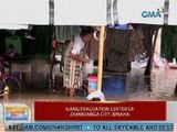 UB: Ilang evacuation center sa Zamboanga City, binaha