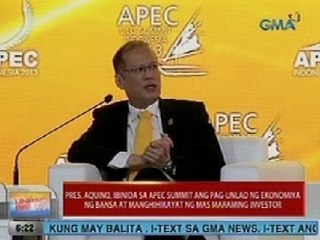 UB: PNoy, ibinida sa APEC Summit ang pag-unlad ng ekonomiya ng bansa
