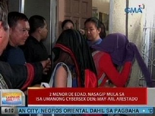 UB: 2 menor de edad, nasagip mula sa isa umanong cybersex den sa GenSan