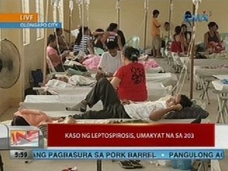 UB: Mahigit 130, tinamaan ng leptospirosis; 5 patay