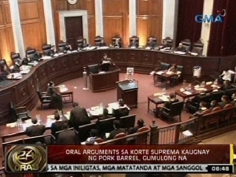 24Oras: Oral arguments sa SC kaugnay ng pork barrel, gumulong na