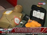 PHA, iminumungkahing magkaroon ng portable na automated external defibrillator sa lahat ng gusali