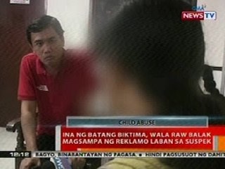 BT: Ina ng batang inihampas sa semento sa Iloilo, walang balak magsampa ng reklamo vs suspek