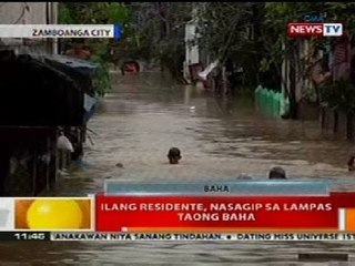 BT: Ilang residente sa Zamboanga, nasagip sa lampas taong baha