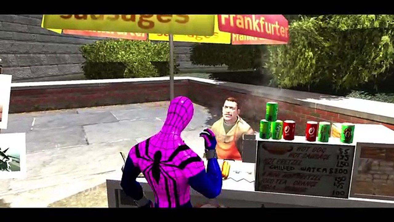 Pink Spider Man & Pink Lightning McQueen & Custom Lightning McQueen #Cars Fun Super Heroes Movie