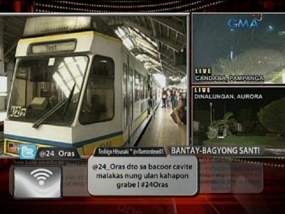 24 Oras: Biyahe sa LRT, naantala na naman dahil sa aberya sa kuryente