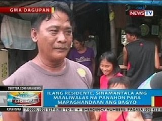 BP: Ilang residente sa Pangasinan, sinamantala ang maaliwalas na panahon sa paghahanda sa bagyo