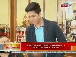 BT: Elmo Magalona, nag-enroll sa culinary class