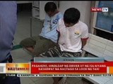 BT: Pasahero sa Marikina, hinoldap ng driver at ng isang kasabwat na nagtago sa loob ng taxi