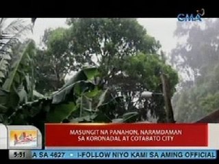 UB: Masungit na panahon, naramdaman sa Koronadal at Cotabato City