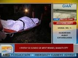 UB: 2 patay sa sunog sa West Rembo, Makati City