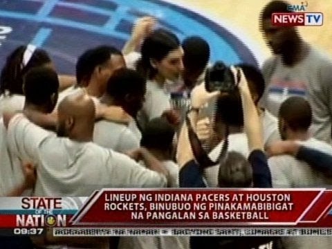 Lineup ng Indiana Pacers at Houston Rockets, binubuo ng pinakamabibigat sa basketball