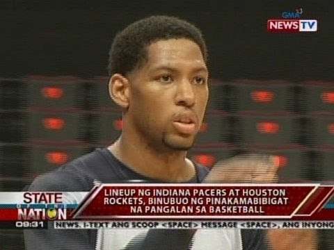 SONA: Laban ng Indiana Pacers at Houston Rockets, dinagsa ng mga Pinoy basketball fan