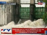 NTVL: 6 na inflatable rubber gates ng Bustos Dam, nanganganib na sumabog o gumuho