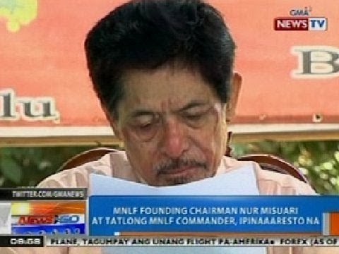 NTG: Nur Misuari at 3 MNLF commander, ipinaaaresto na