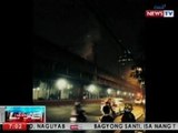 NTVL: Mga kable ng kuryente sa ilalim ng riles malapit sa LRT UN Ave. station, lumiyab