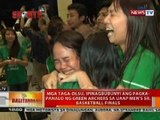 BT: Mga taga-DLSU, ipinagbubunyi ang pagka-panalo ng Green Anchers sa UAAP Basketball Finals