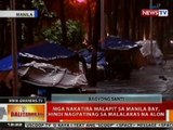 BT: Mga nakatira malapit sa Manila Bay, hindi nagpatinag sa malalakas na alon