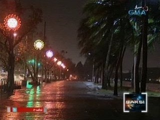 Saksi: Bagyong Santi, nagdulot ng paghampas ng malalaking alon sa Manila Bay