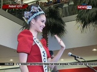 SONA: Miss World 2013 Megan Young, mainit na sinalubong sa kanyang victory parade
