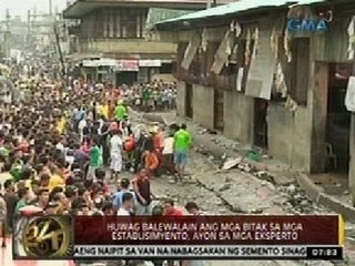 Mga bitak sa mga establisimyento pagkatapos ng lindol, huwag daw balewalain ayon sa mga eksperto