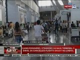 QRT: Ilang pasahero, stranded sa NAIA 3 dahil sa cancelled flights dulot ng lindol sa Visayas