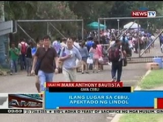 BP: Ilang lugar sa Cebu, apektado ng lindol