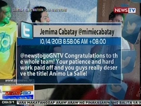 NTG: Ang pagbati ng mga netizen sa pagkapanalo ng DLSU Green Archers