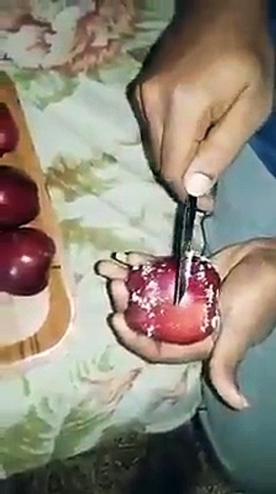 Danger! Wax coating on Apple! Safe Health