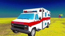 Ambulance Cartoons For Children | Ambulance Toy Construction | Ambulance Trucks for Kids