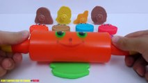 Kids Learn Colours with Play Dough Elmo and STAR WARS Moulds Creative Fun