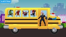 AVENGERS Wheels on the Bus Song Avengers Nursery Rhyme